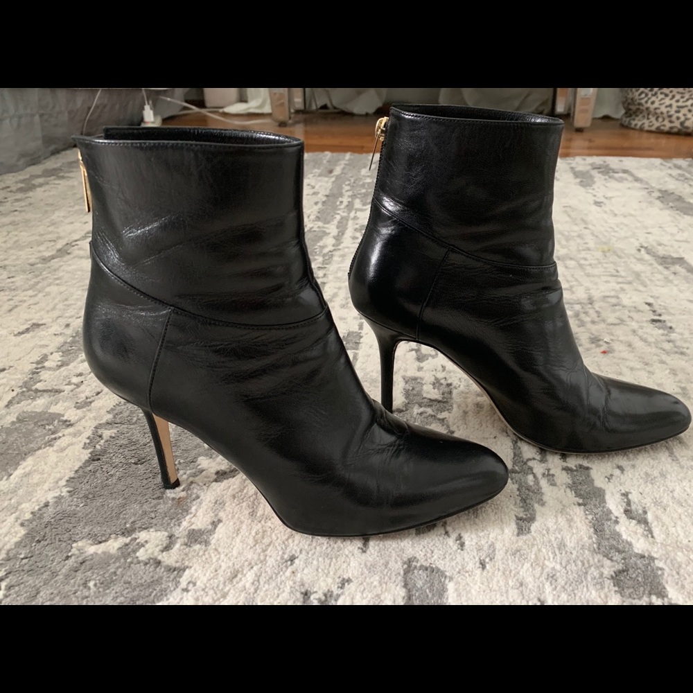 Jimmy Choo Leather Booties - Picture 6 of 15